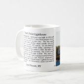 Tasse du phare de Tibbetts Point (Devant gauche)