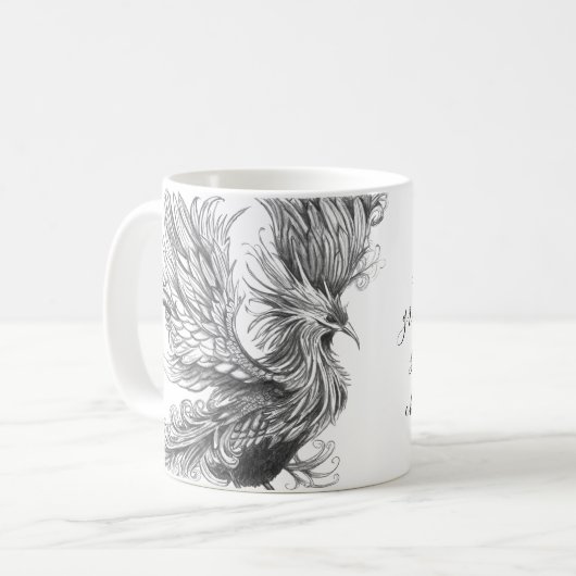 Tasse du Phénix Mythologique (Devant gauche)