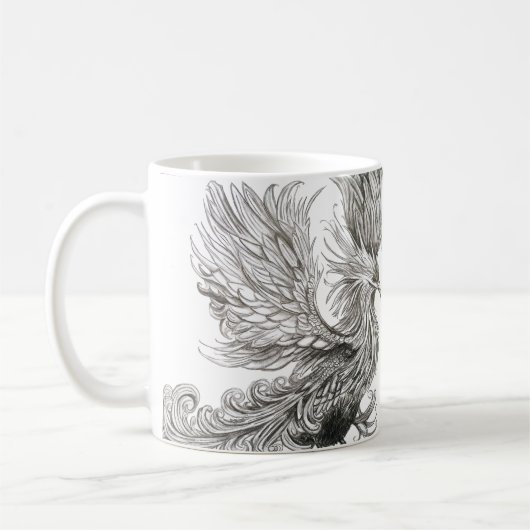 Tasse du Phénix Mythologique (Gauche)