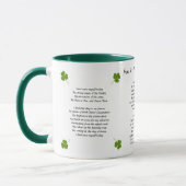Tasse du plastron de St Patrick (Gauche)