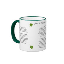 Tasse du plastron de St Patrick