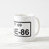 Tasse du plat AE86 (Devant droit)