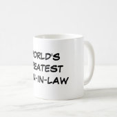 Tasse du plus grand "beau-fils du monde" (Devant droit)