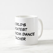 Tasse du plus grand de salle de bal du monde (Devant droit)