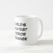 Tasse du plus grand "dessinateur d'intérieurs du (Devant droit)