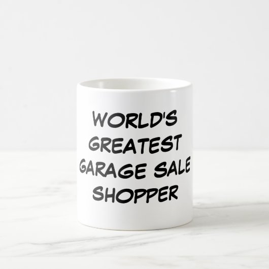 Tasse du plus grand du monde "client de brocante à (Centre)