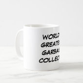 Tasse du plus grand "éboueur du monde" (Devant gauche)