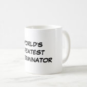Tasse du plus grand "exterminateur du monde" (Devant droit)
