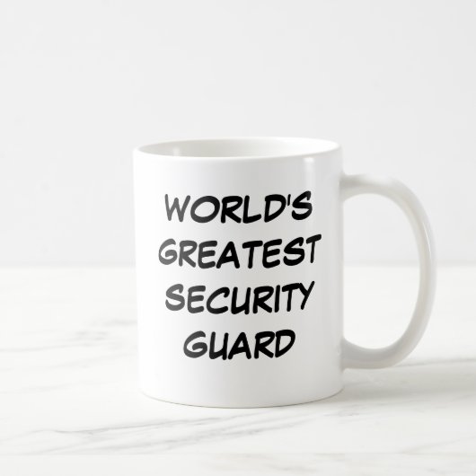 Tasse du plus grand "garde de sécurité du monde" (Droite)