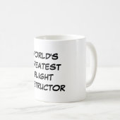 Tasse du plus grand "instructeur du vol du monde" (Devant droit)