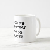 Tasse du plus grand "joueur d'échecs du monde" (Devant droit)