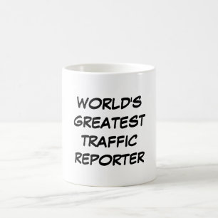 Tasse du plus grand "journaliste du trafic du
