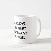 Tasse du plus grand "lieutenant-colonel du monde" (Devant droit)