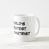 Tasse du plus grand "optométriste du monde" (Devant droit)