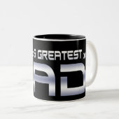 Tasse du plus grand papa de la galaxie grande (Devant droit)