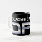 Tasse du plus grand papa de la galaxie grande (Devant gauche)
