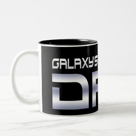 Tasse du plus grand papa de la galaxie grande (Gauche)