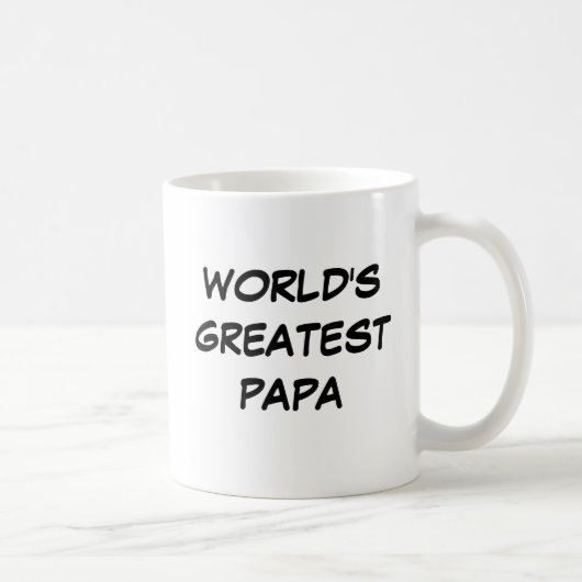 Tasse du plus grand "papa du monde" (Droite)