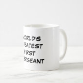Tasse du plus grand premier "sergent du monde" (Devant droit)