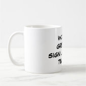 Tasse du plus grand "professeur de langue des (Gauche)