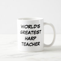 Tasse du plus grand "professeur de l'harpe du