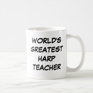 Tasse du plus grand "professeur de l'harpe du