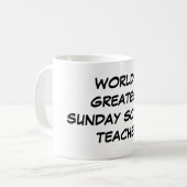 Tasse du plus grand "professeur d'école du (Devant gauche)