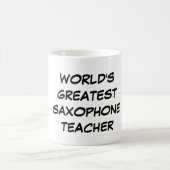 Tasse du plus grand "professeur du saxophone du (Centre)