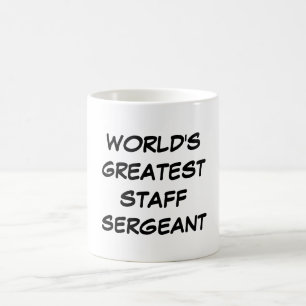 Tasse du plus grand "sergent-chef du monde"