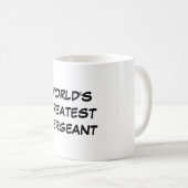 Tasse du plus grand "sergent du monde" (Devant droit)