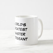 Tasse du plus grand "sergent maître du monde" (Devant droit)