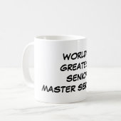 Tasse du plus grand "sergent maître supérieur du (Devant gauche)