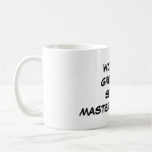Tasse du plus grand "sergent maître supérieur du (Gauche)