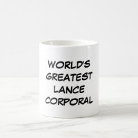 Tasse du plus grand "soldat de première classe du