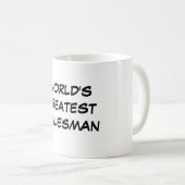 Tasse du plus grand "vendeur du monde" (Devant droit)
