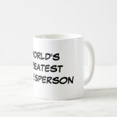 Tasse du plus grand "vendeur du monde" (Devant droit)