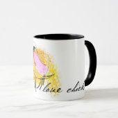 Tasse du poussin 11oz de Lov (Devant droit)