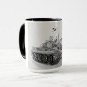 Tasse du réservoir T55 (Devant gauche)