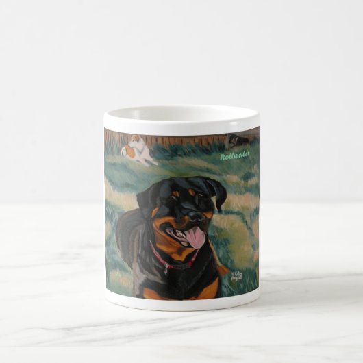 Tasse du rottweiler 2 (Centre)