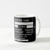 Tasse du Spitfire 1500 de Triumph (Devant droit)