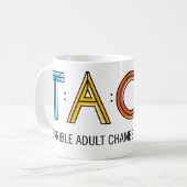 tasse du TACO 11oz - blanc (Devant gauche)