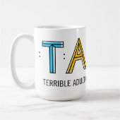 tasse du TACO 15oz - blanc (Gauche)
