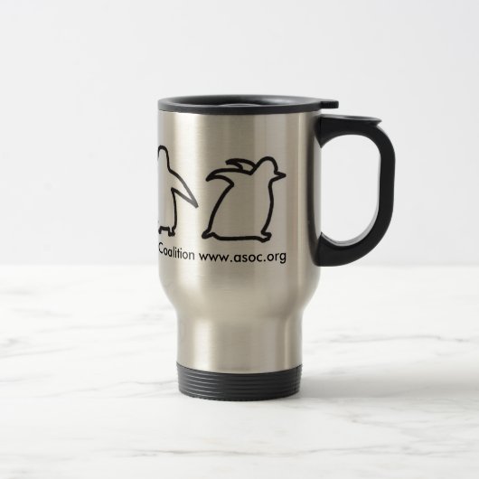 Tasse du Togo de pingouin (Droit)