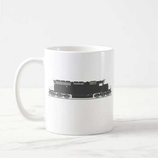 Tasse du train SD40-2 (Gauche)