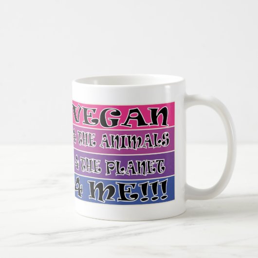 Tasse du végétalien 4 (Droite)