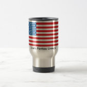 tasse du voyage 15oz patriotique (Centre)