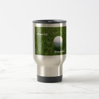 Tasse du voyage du golfeur