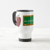 Tasse du voyage du professeur d'Apple de pays (Devant gauche)
