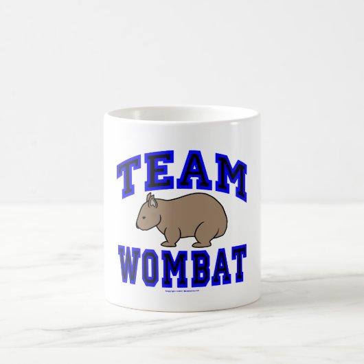 Tasse du wombat IV d'équipe (Centre)