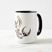 Tasse du zodiaque Poissons (Devant droit)